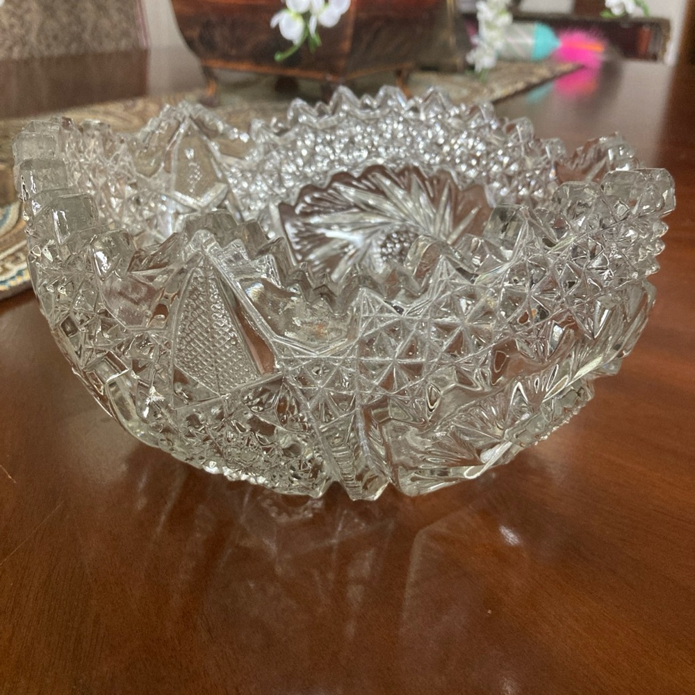 EAPG “Comet in the Stars” by US Glass bowl